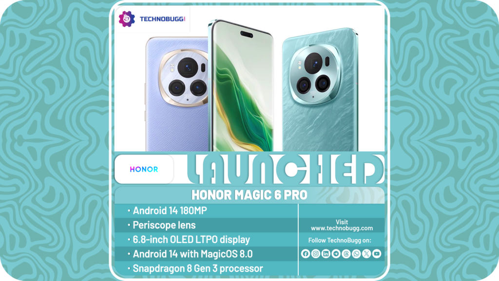 Honor Magic 6 Pro Unveiled Honor Magic 6 Pro