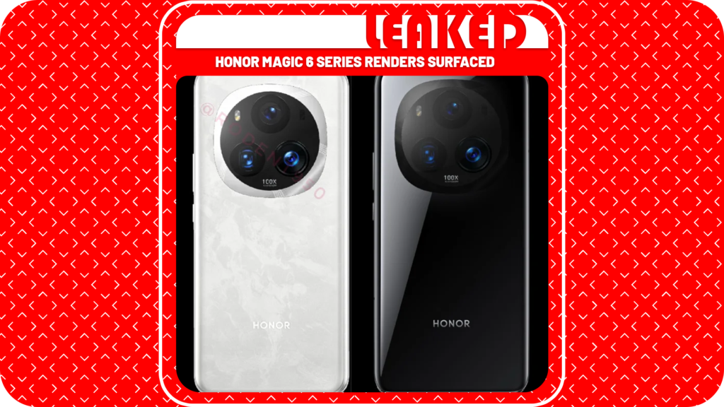 Honor Magic 6 Series Renders Surfaced Before Announcement Honor Magic 6 Series Renders Surfaced Before Announcement