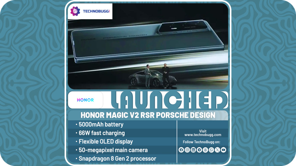 Honor Magic V2 RSR Porsche Design Unveiled