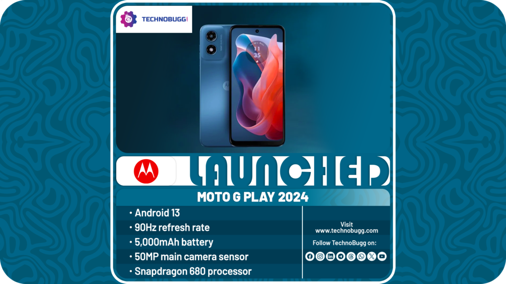 Moto G Play 2024 Launched Moto G Play 2024 Launched