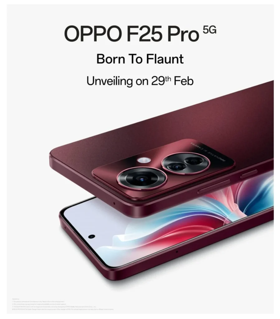 OPPO F25 Pro 5G Key Specs Revealed
