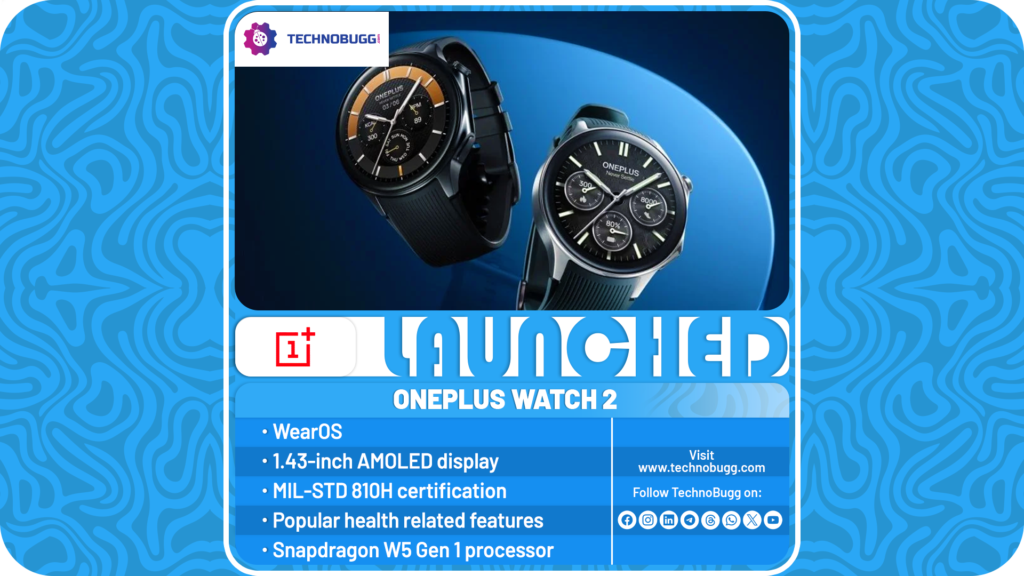 OnePlus Watch 2 Goes Official At MWC 2024