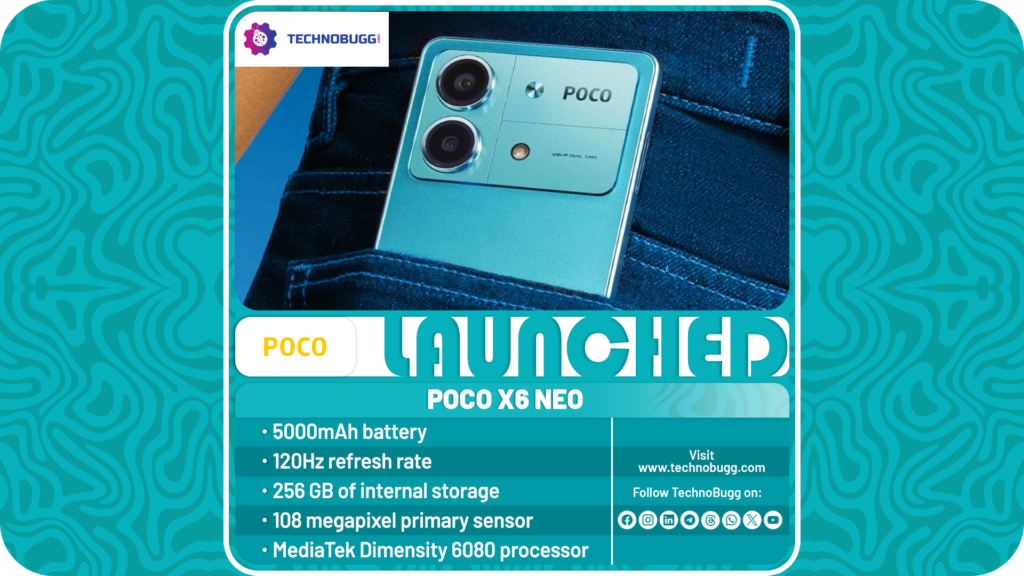 Poco X6 Neo Goes Official
