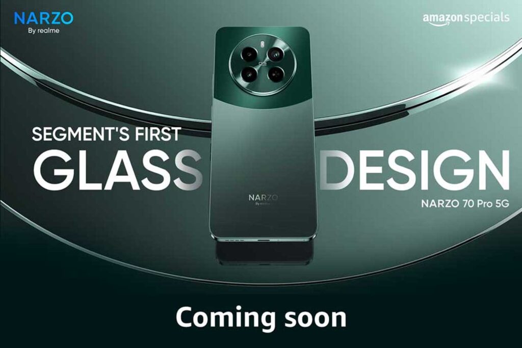Realme Narzo 70 Pro Back Design Revealed Realme Narzo 70 Pro Back Design Revealed