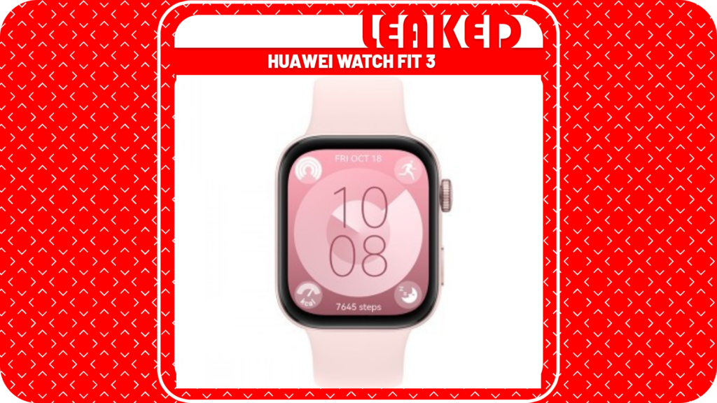 Huawei Watch Fit 3 Renders Leaked Huawei Watch Fit 3