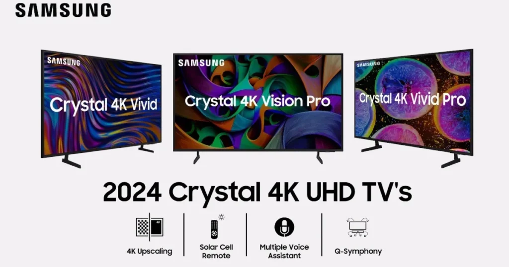 Samsung Crystal 4K TV 2024 Series
