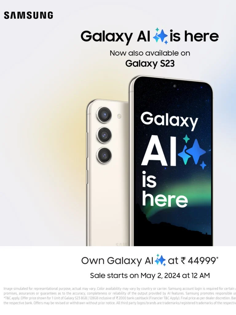 Samsung Galaxy S23 Gets Massive Discount In IndiaSamsung Galaxy S23 Gets Massive Discount In India Samsung Galaxy S23 Gets Massive Discount In IndiaSamsung Galaxy S23 Gets Massive Discount In India
