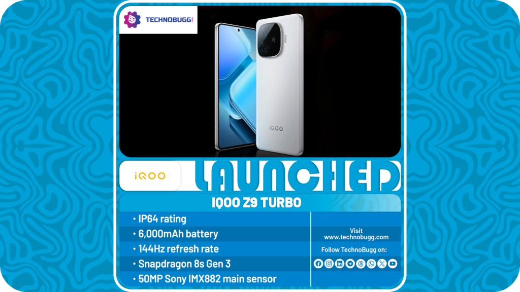 iQOO Z9 Turbo Unveiled In China iQOO Z9 Turbo