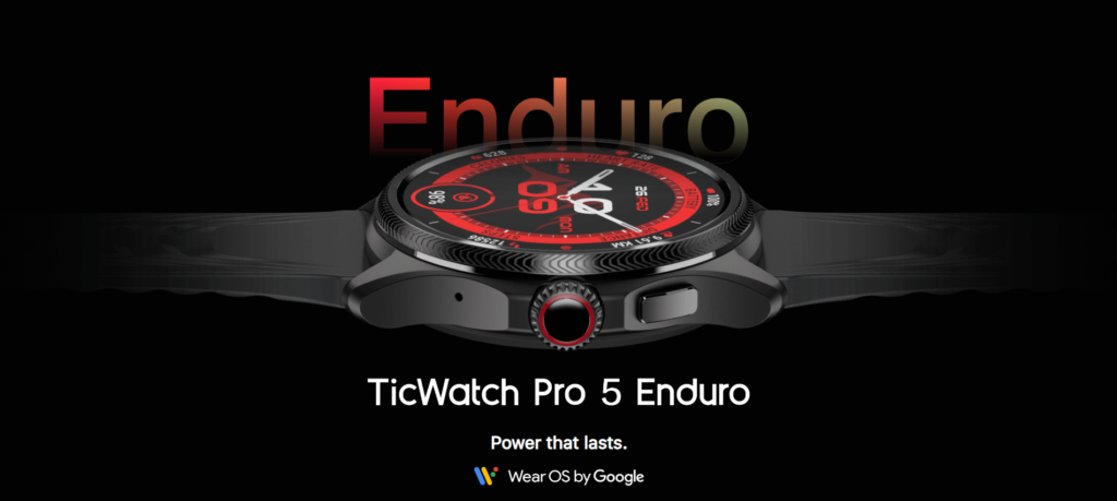 Mobvoi TicWatch Pro Enduro Unveiled Mobvoi TicWatch Pro Enduro Unveiled