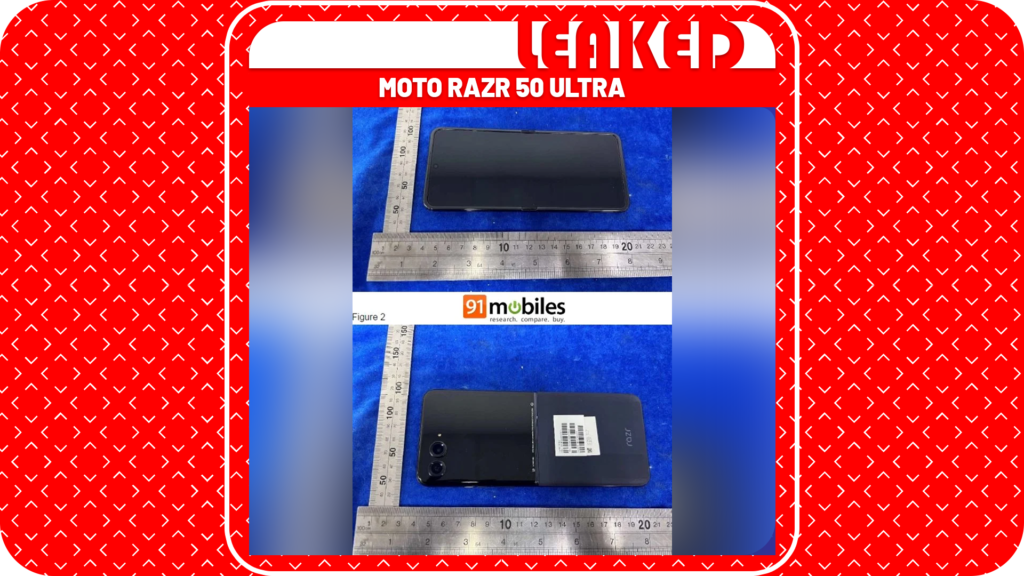 Moto Razr 50 Ultra Live Image Leaked Moto Razr 50 Ultra Live Image Leaked