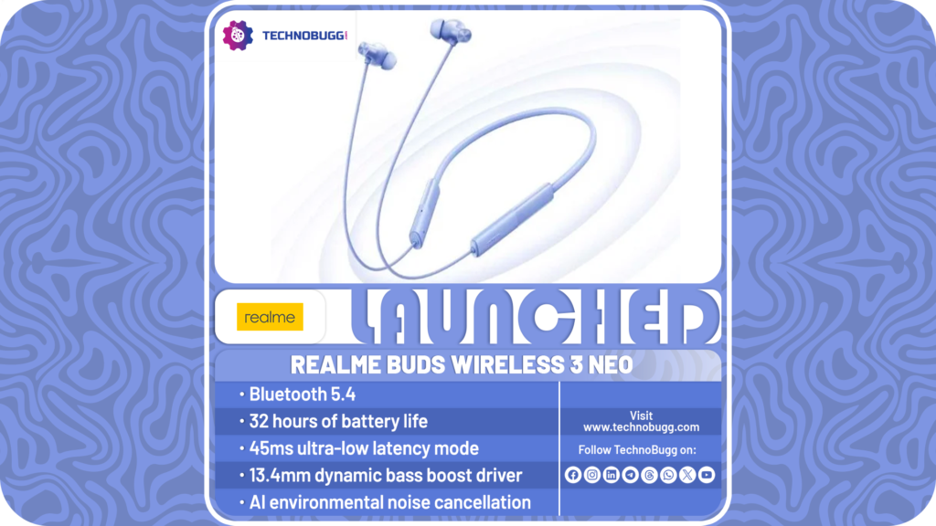 Realme Buds Wireless 3 Neo