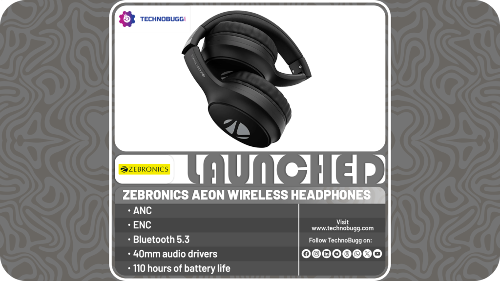 Zebronics Aeon Wireless Headphones