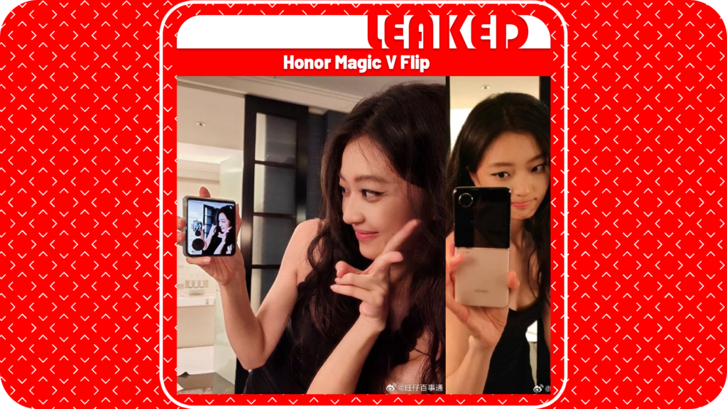 Honor Magic V Flip Real-life Images Leaked