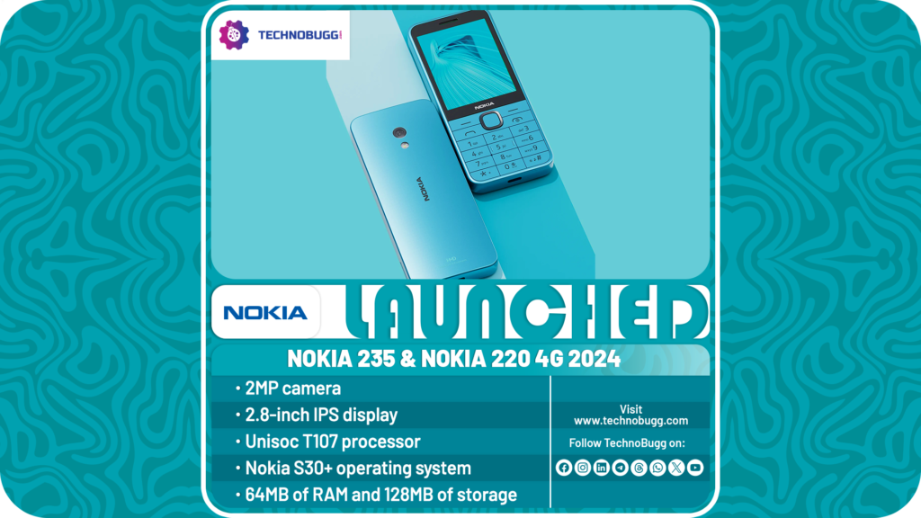 Nokia 235 & Nokia 220 4G 2024
