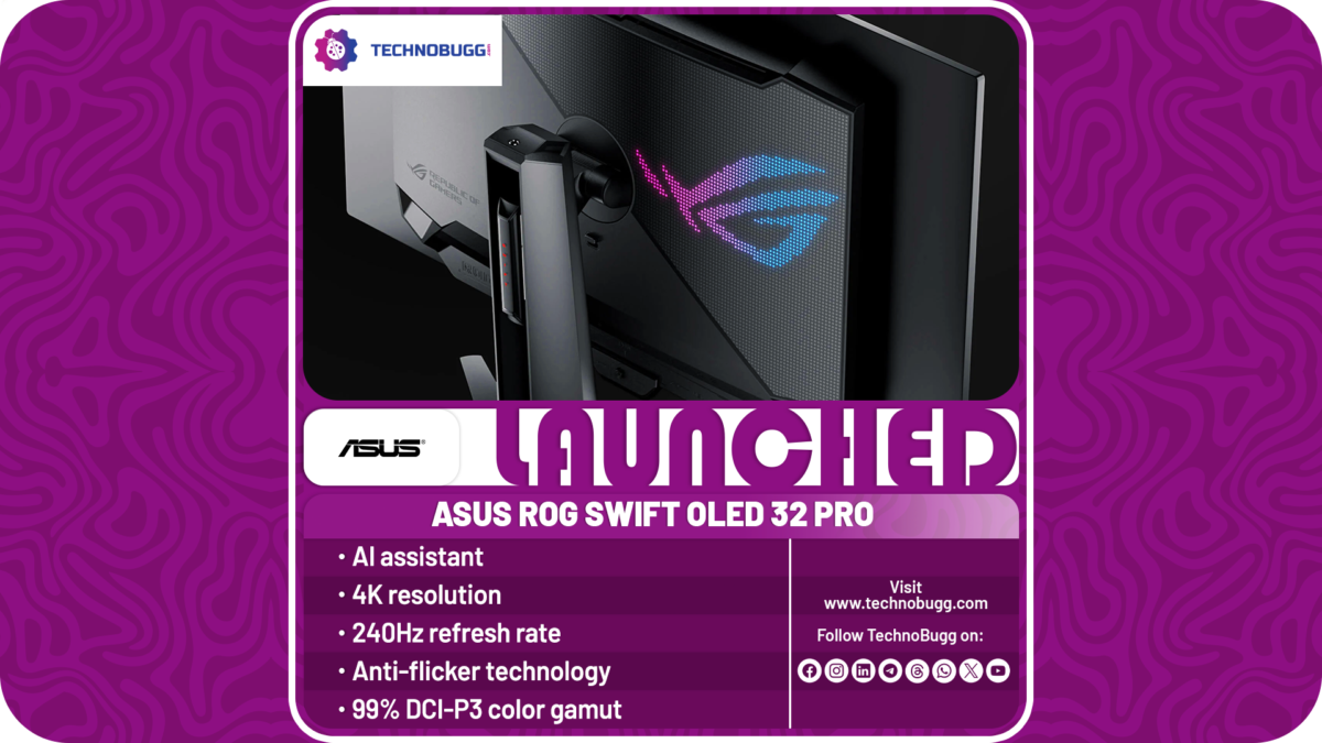 ASUS ROG SWIFT OLED 32 Pro Unveiled