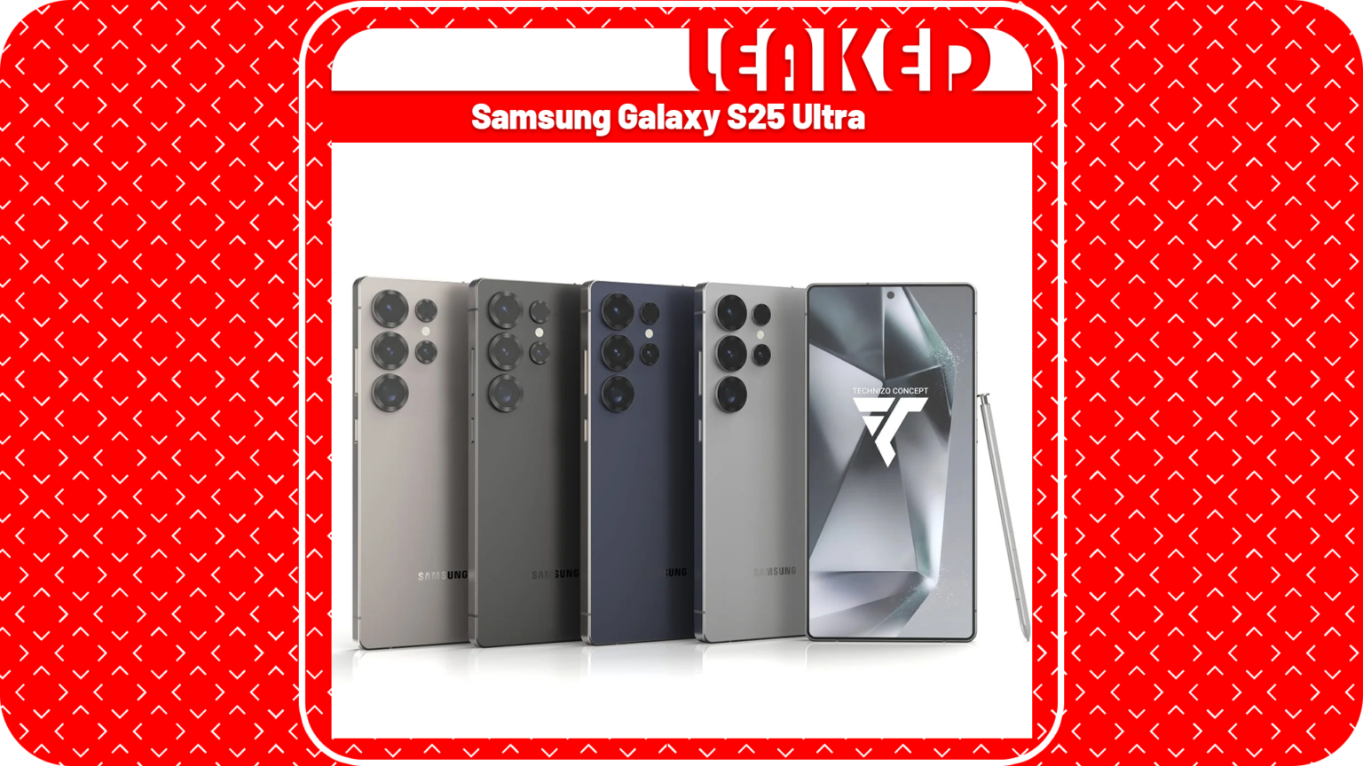 Samsung Galaxy S25 Ultra Closeup Renders Leaked Online