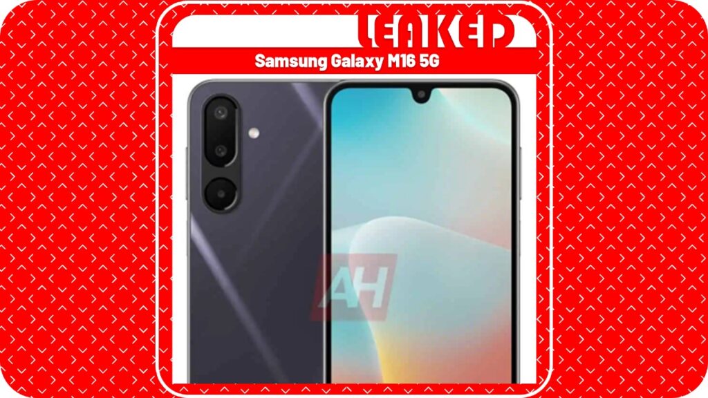 Samsung Galaxy M16 5G Design Leaked