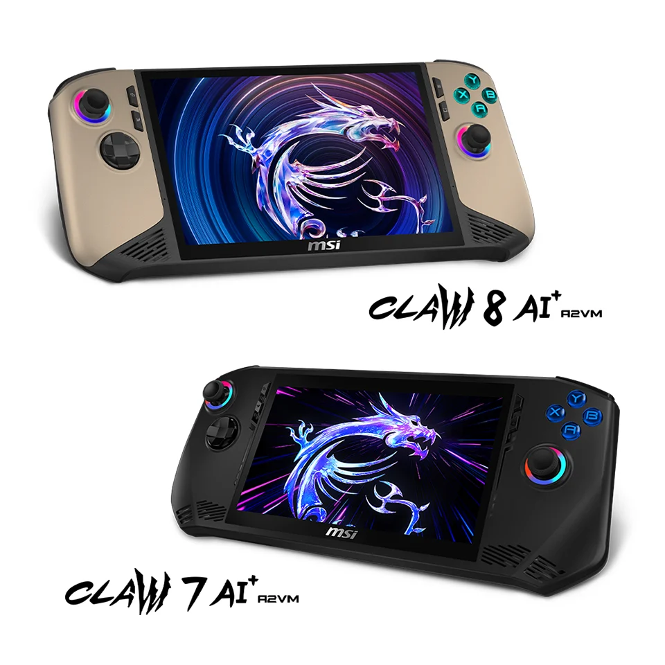 MSI Claw 8 AI+ & Claw 7 AI+ Unveiled
