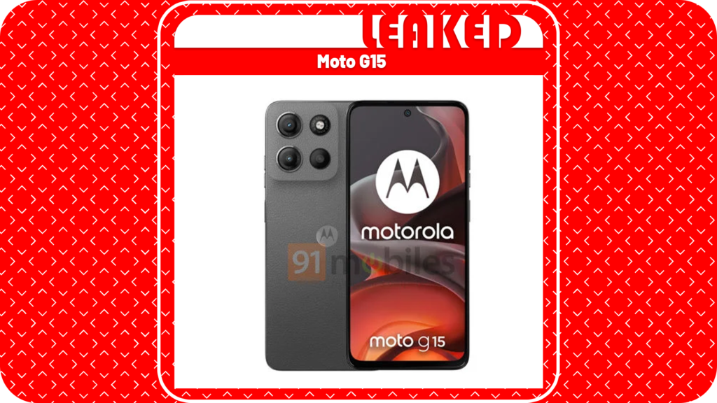Moto G15 Complete Specifications Leaked