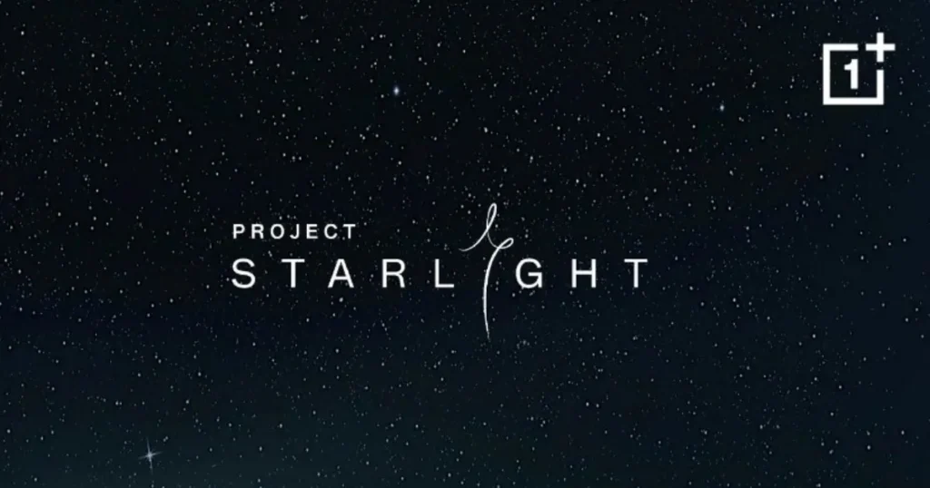 OnePlus Project Starlight Announced