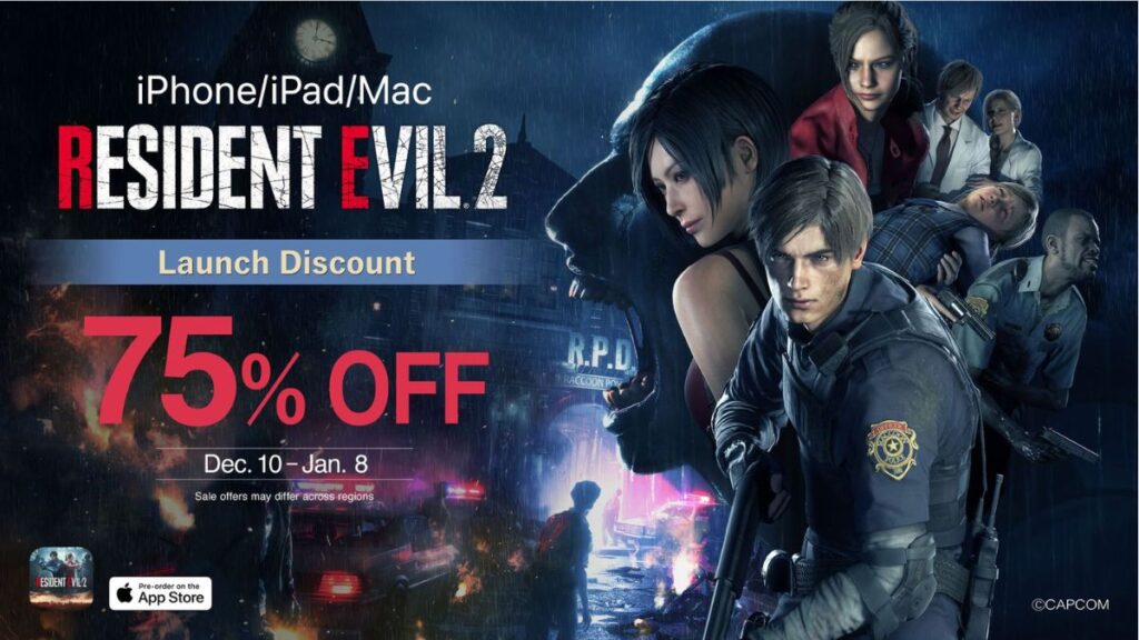 Resident Evil 2 Arrives On Apple Devices
