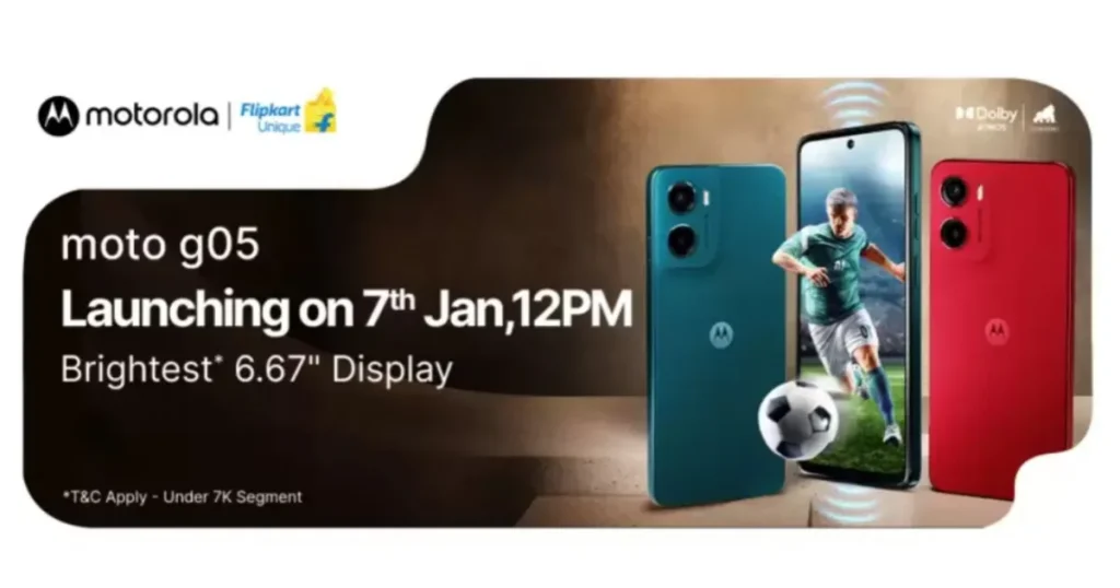Moto G05 India Launch Date Announced