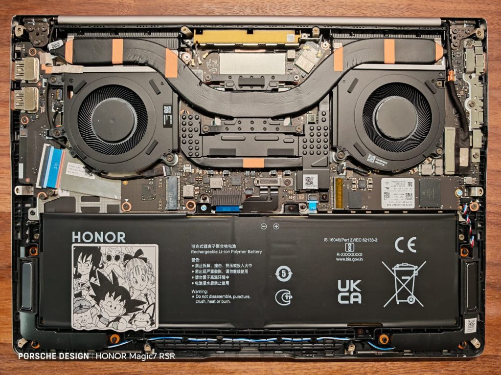 Honor MagicBook Pro 14 Internal Design Revealed Honor MagicBook Pro 14 Internal Design Revealed