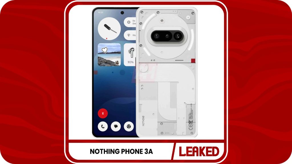 Nothing Phone 3a Renders Surfaced Online
