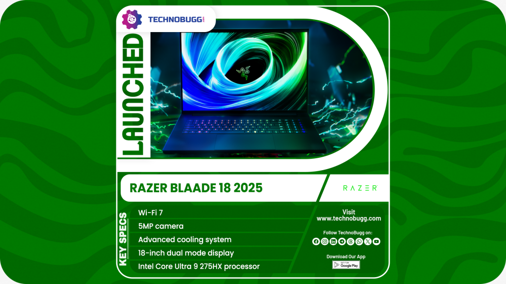 Razer Blade 18 2025 Goes Official