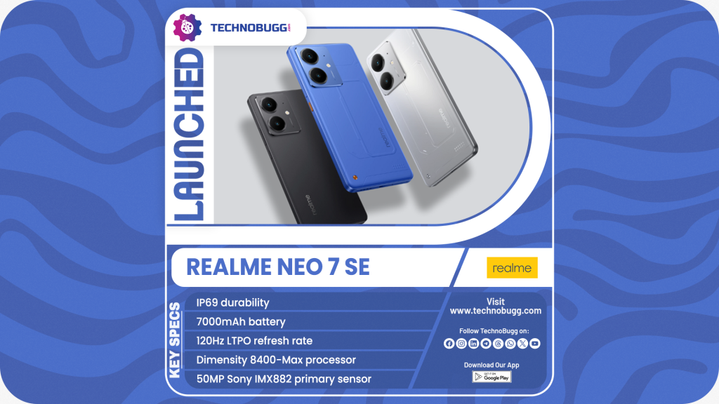 Realme Neo 7 SE Unveiled