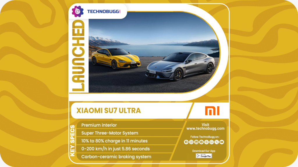 Xiaomi SU7 Ultra Debuts In China Xiaomi SU7 Ultra Debuts In China