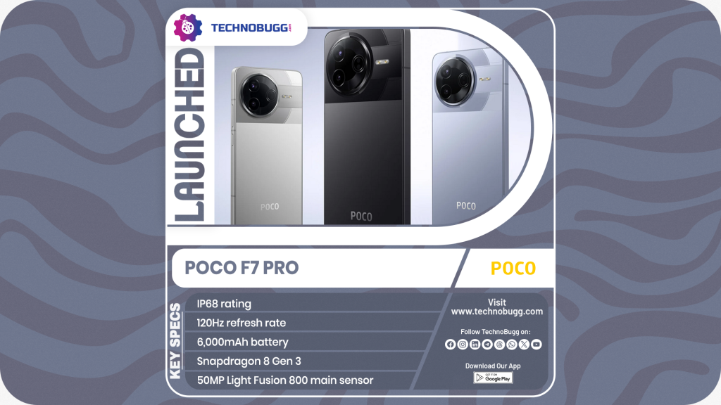 Poco F7 Pro Goes Official