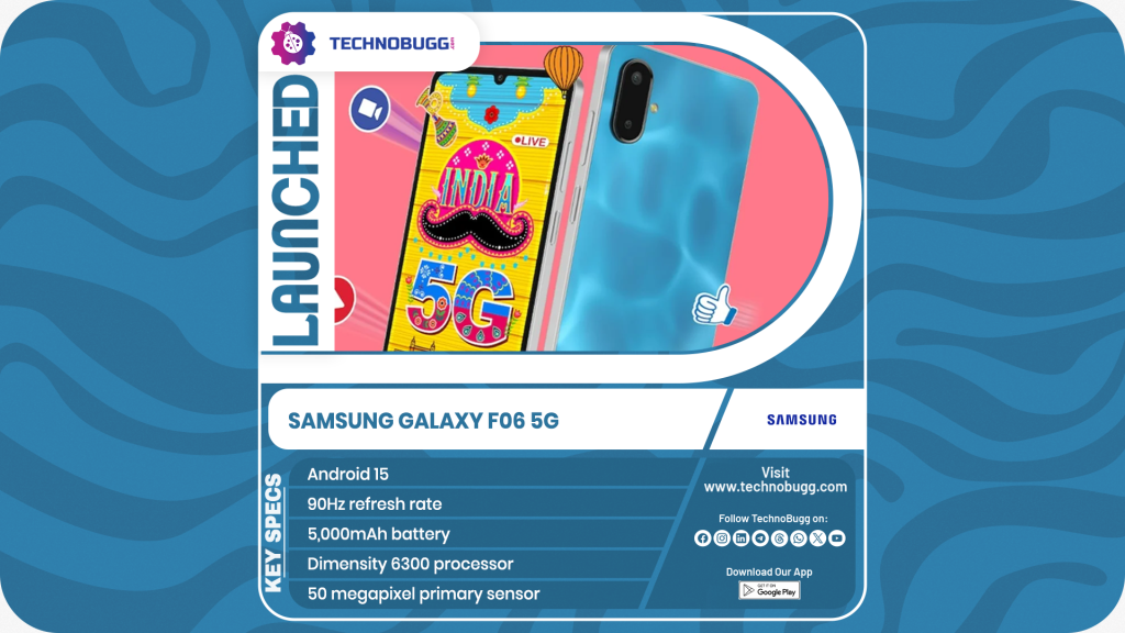Samsung Galaxy F06 5G Goes Official