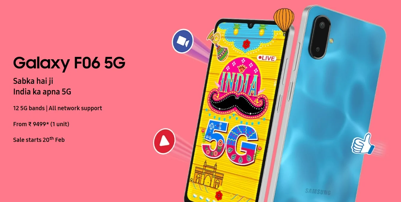Samsung Galaxy F06 5G Goes Official