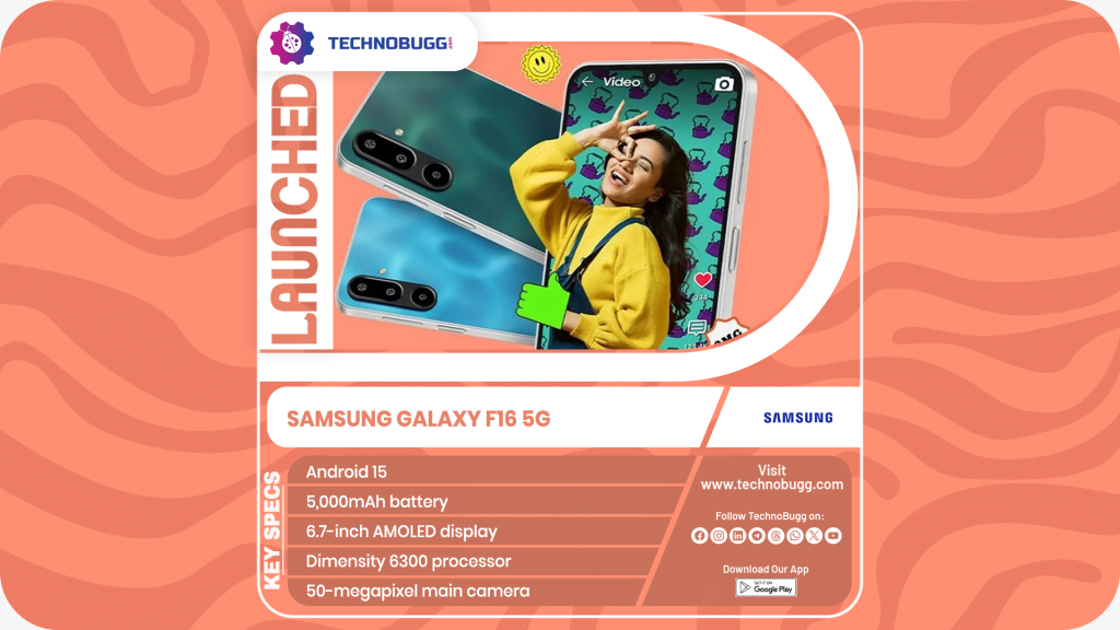 Samsung Galaxy F16 5G Unveiled Samsung Galaxy F16 5G Unveiled
