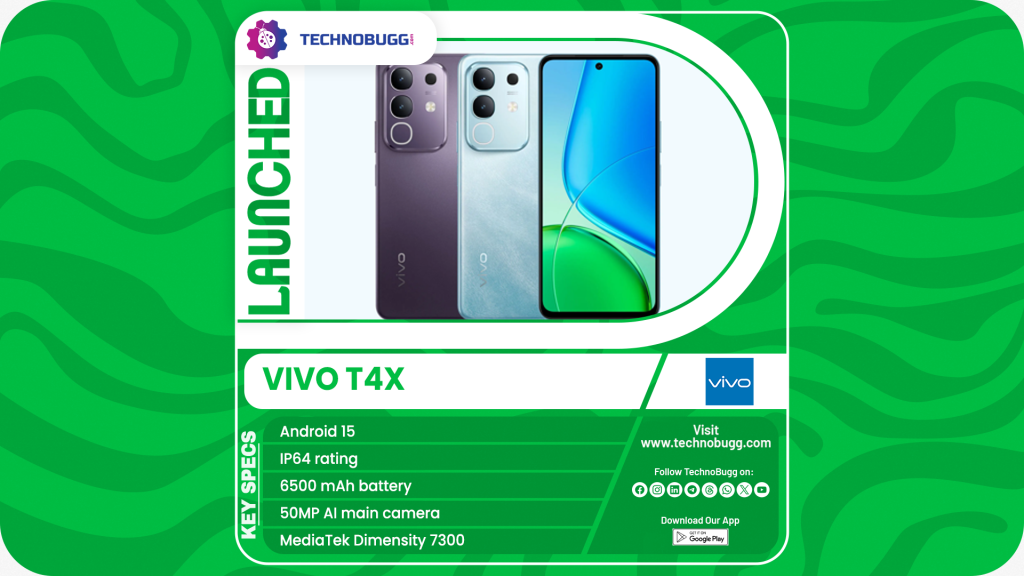 Vivo T4x Goes Official In India