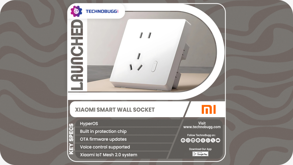 Xiaomi Smart Wall Socket Unveiled