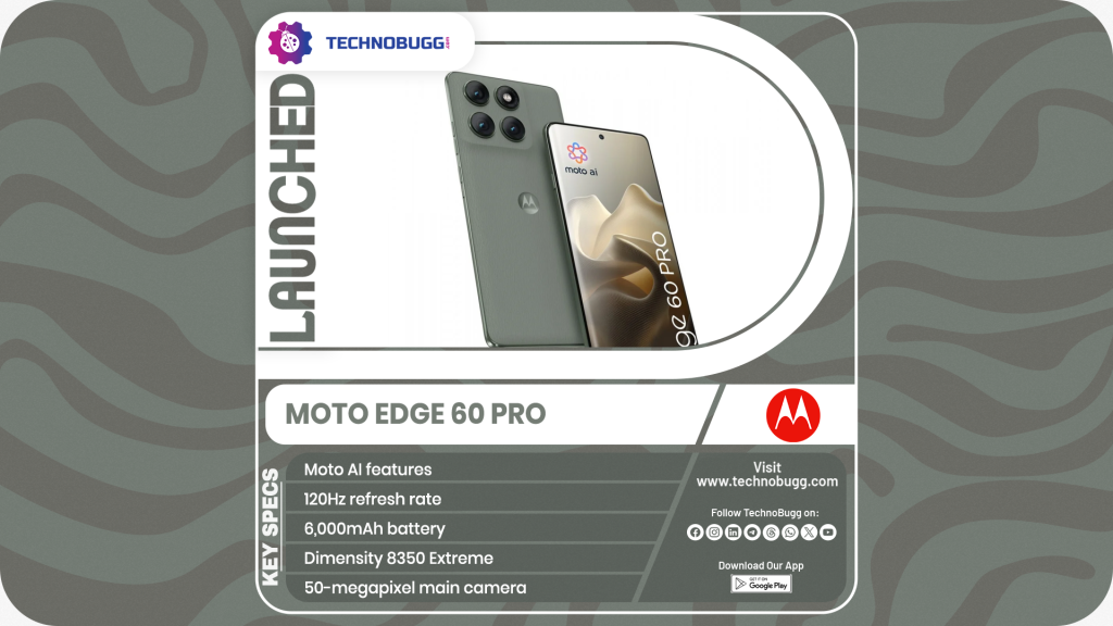 Moto Edge 60 Pro Goes Official