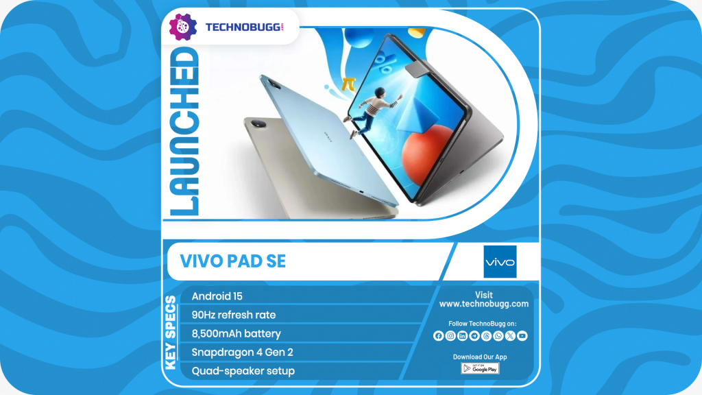 Vivo Pad SE Goes Official Vivo Pad SE Goes Official