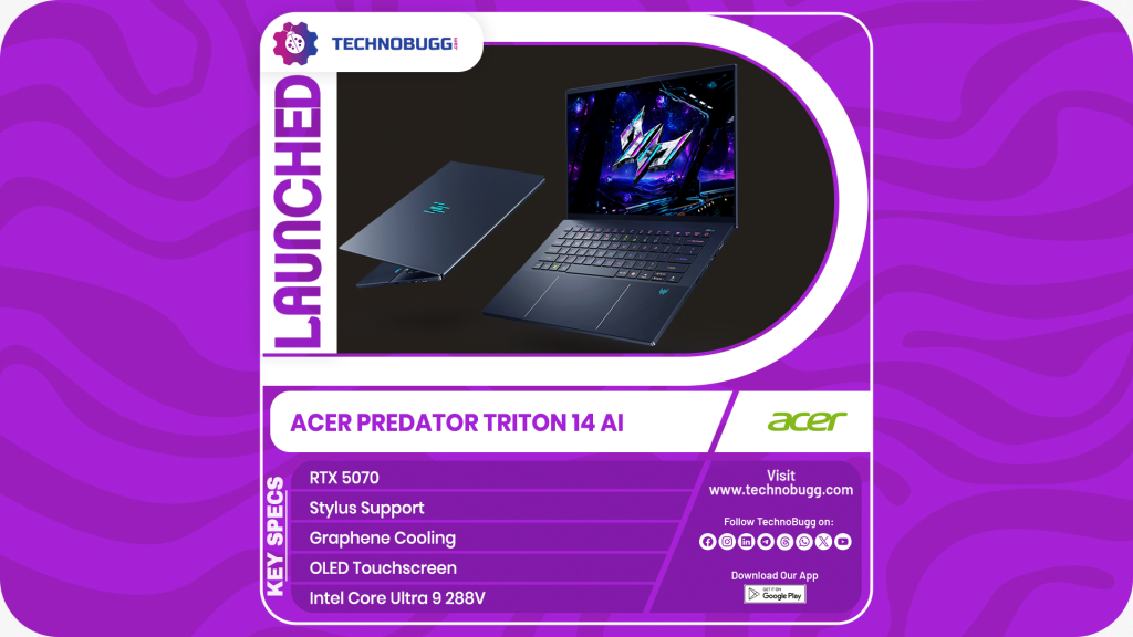Acer Predator Triton 14 AI Unveiled