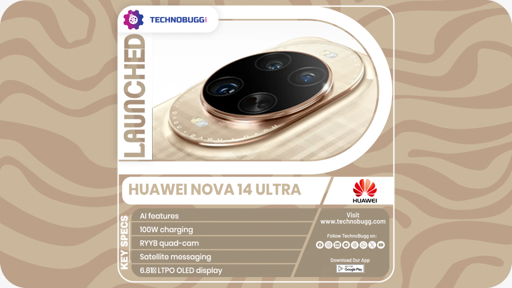 Huawei Nova 14 Ultra Unveiled