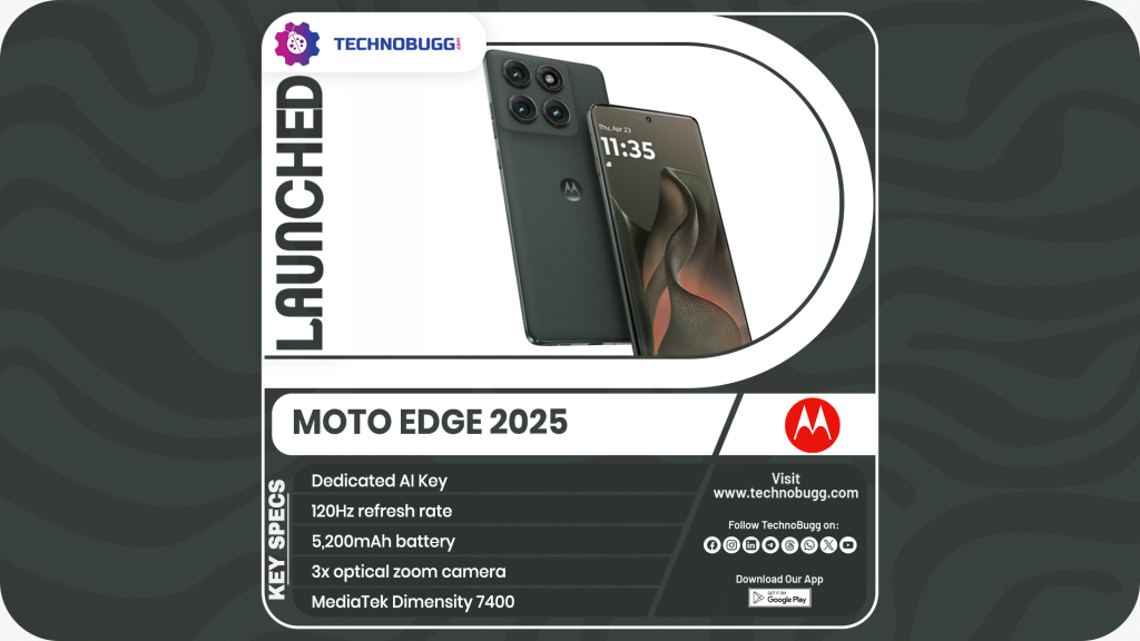 Moto Edge 2025 Unveiled Moto Edge 2025 Unveiled