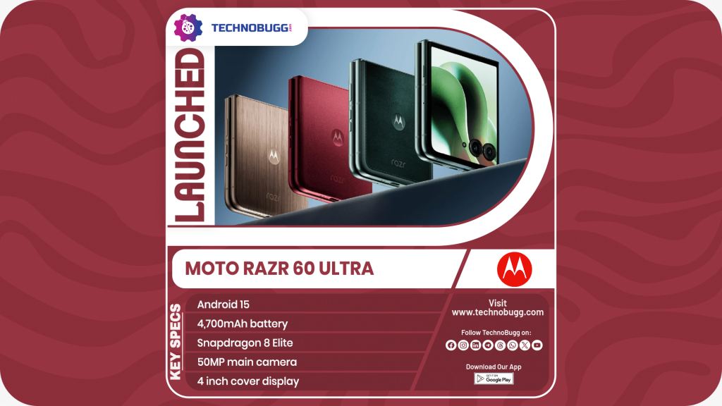 Moto Razr 60 Ultra Launched Moto Razr 60 Ultra