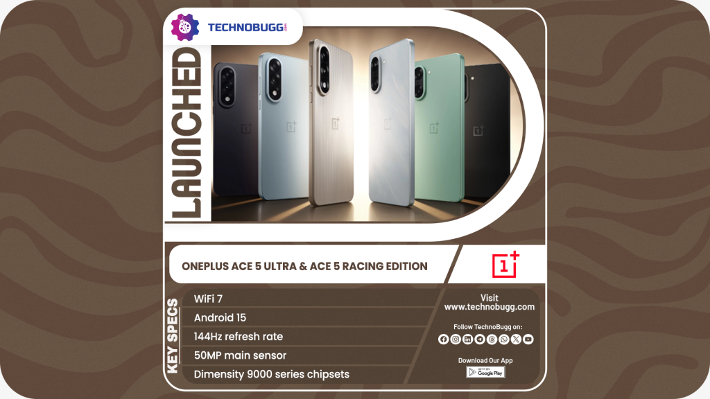 OnePlus Ace 5 Ultra And Ace 5 Racing Edition Unveiled