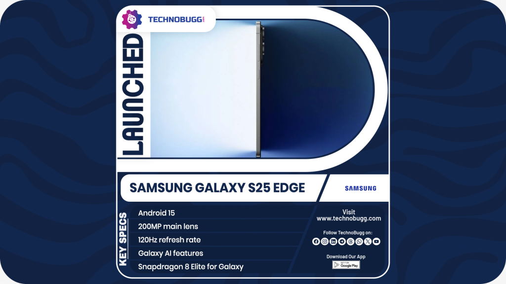 Samsung Galaxy S25 Edge Goes Official