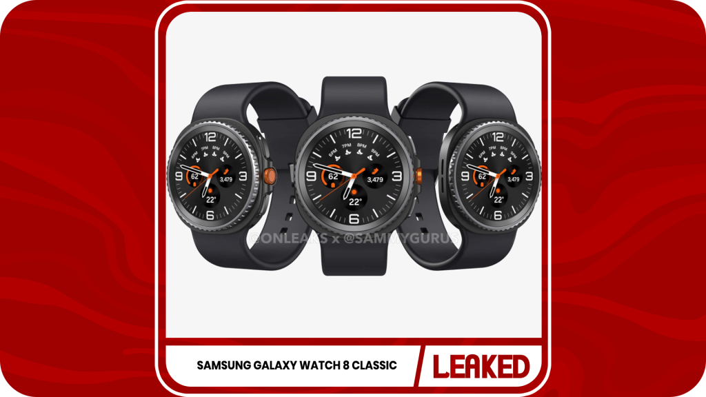 Samsung Galaxy Watch 8 Classic Images Leaked Online Samsung Galaxy Watch 8 Classic Images Leaked Online