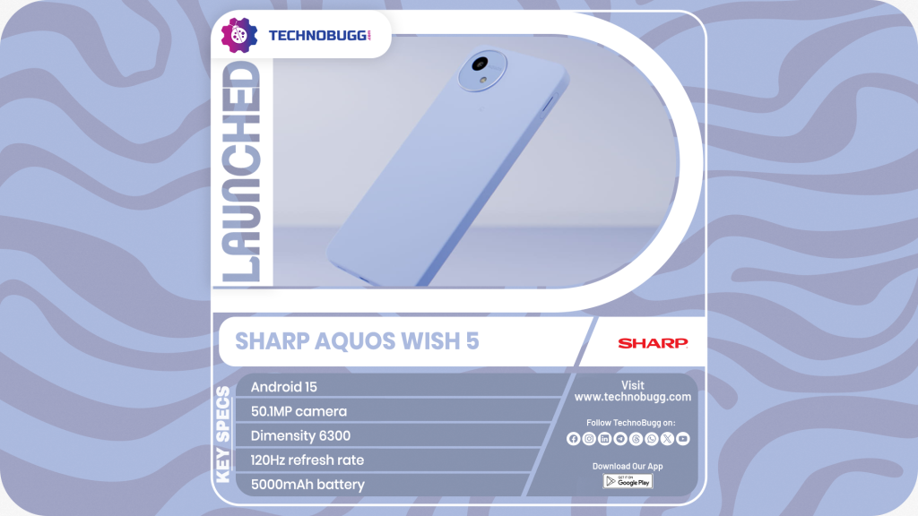 Sharp Aquos Wish 5 Unveiled