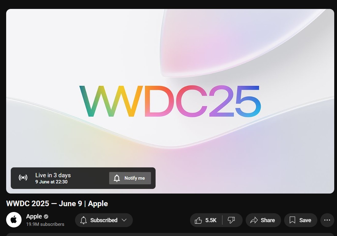 Here is How You Can Watch Apple WWDC 2025 How to watch Apple WWDC Event 2025