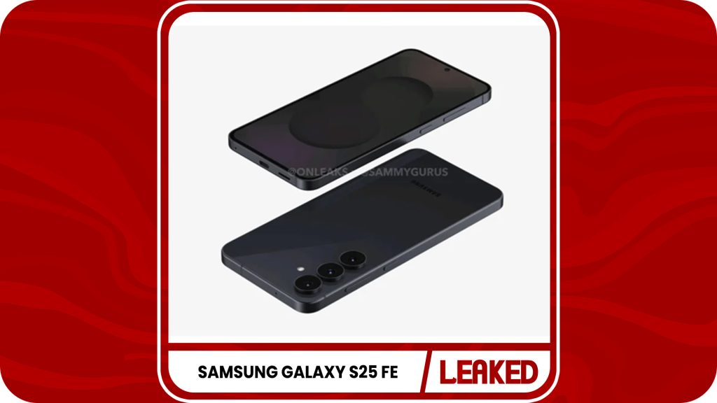 Samsung Galaxy S25 FE Renders Leakad