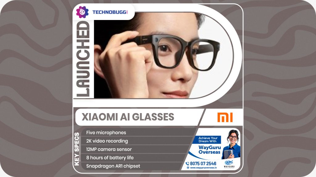 Xiaomi AI Glasses Unveiled Xiaomi AI Glasses Unveiled